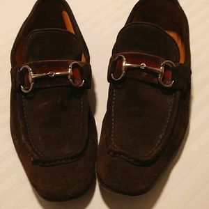 🔥 Vintage Gucci Horsebit Loafers Cocoa Suede 🔥